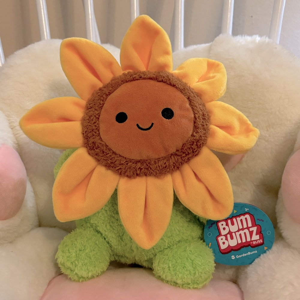 NEW Sunny 7.5” Bumbumz Sunflower Easter
